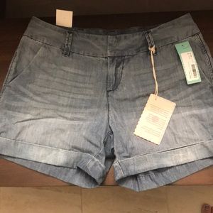 Dear John Light Denim Shorts